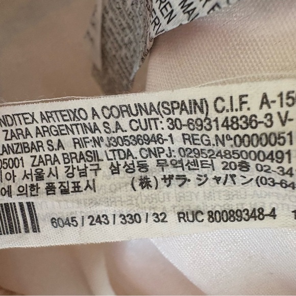 Zara High Rise Straight Leg Hippie Funky Print Swirl Bloggers Fav Jeans Pants 0 - Picture 8 of 11